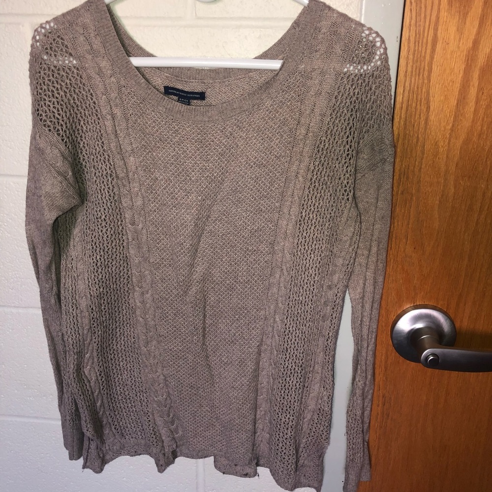 Brown American Eagle Sweater